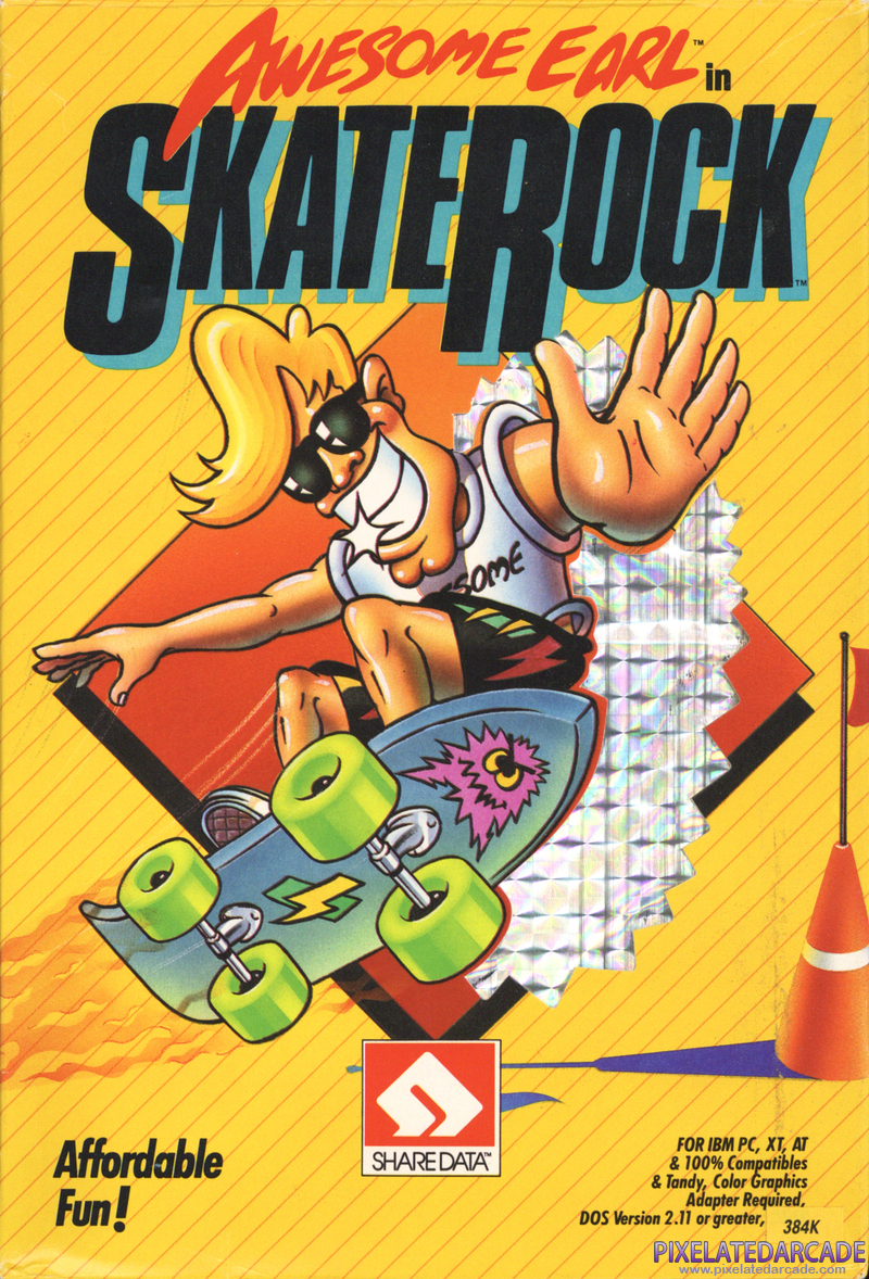 Awesome Earl in SkateRock Cover Art: 