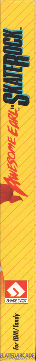 Awesome Earl in SkateRock Cover Art: Right Spine