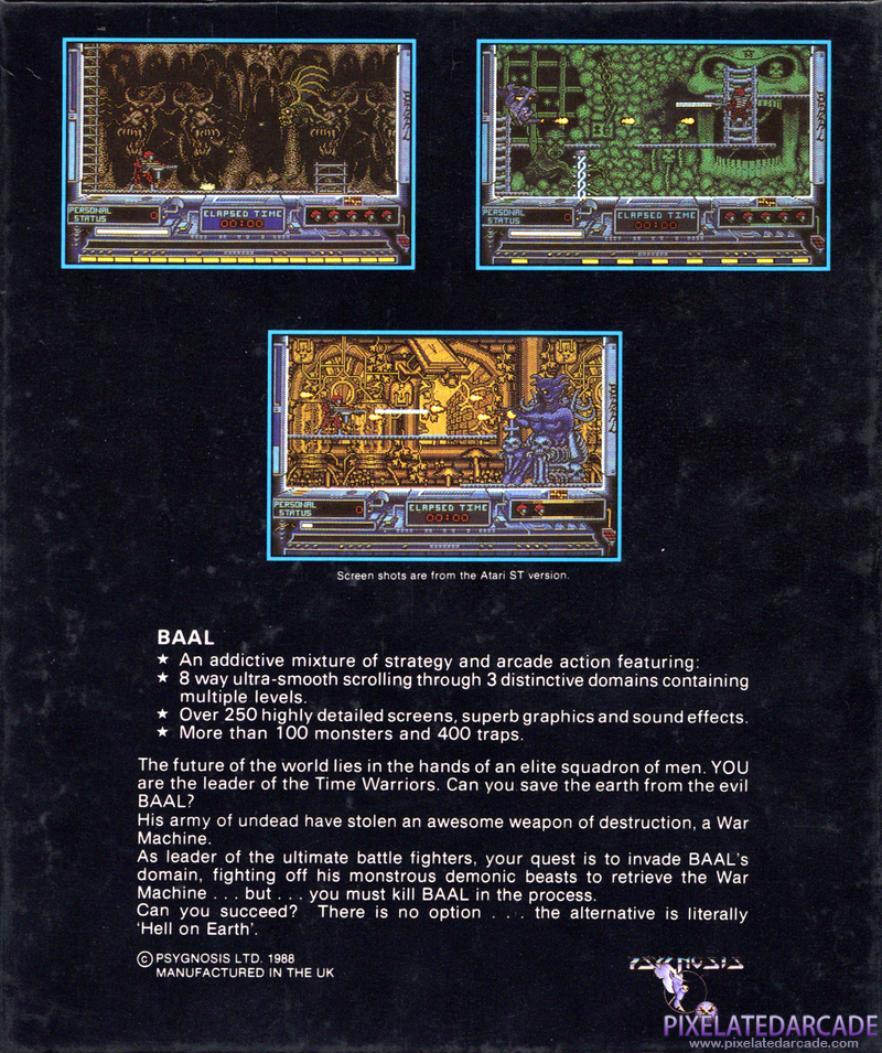 Baal Cover Art: 