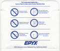 Disk Sleeve - Back