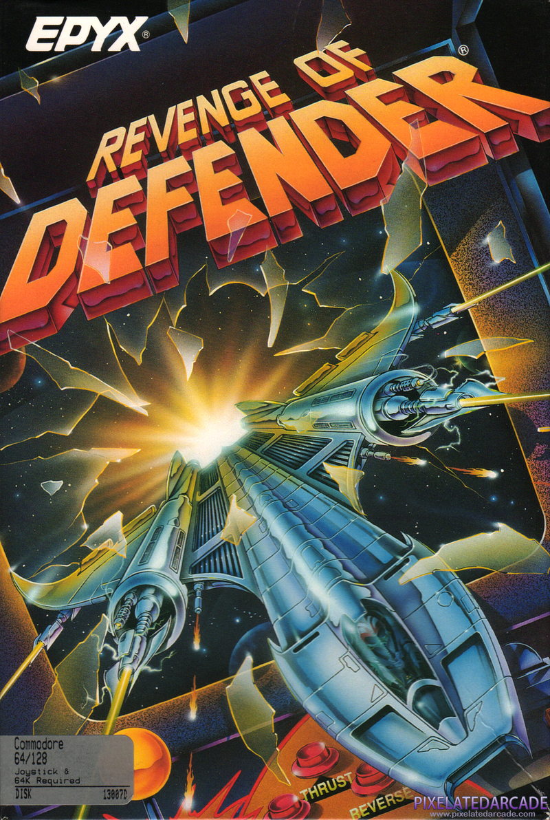 Revenge of Defender Cover Art: Revenge of Defender Cover Art:
