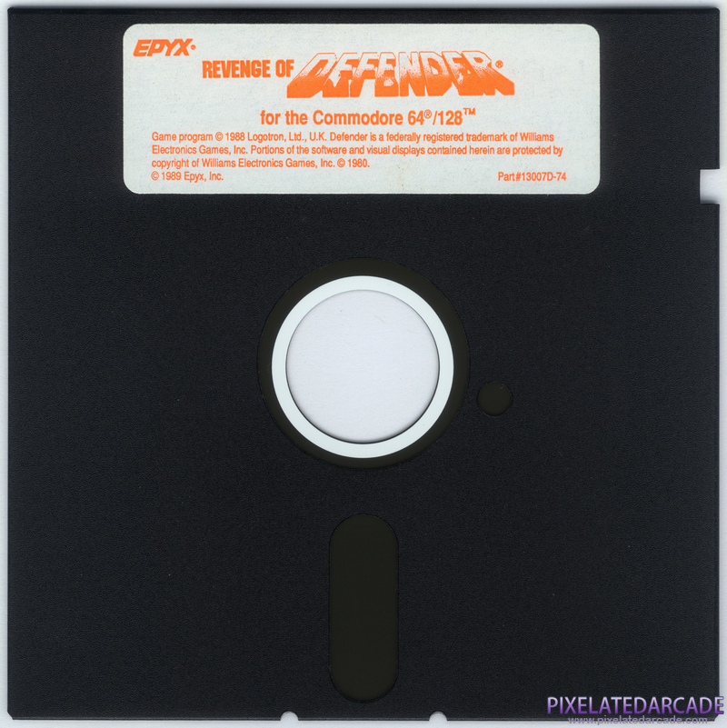 Revenge of Defender Cover Art: Revenge of Defender Cover Art: