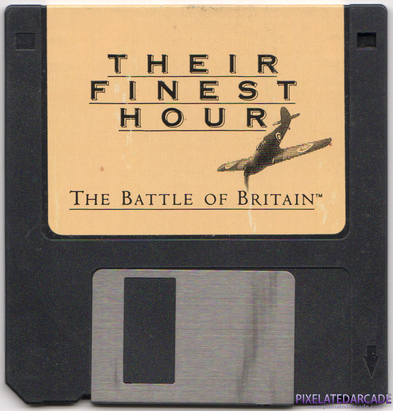 Their Finest Hour: The Battle of Britain Cover Art: Disk 1 of 2 - Front