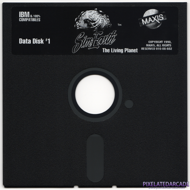 SimEarth: The Living Planet Cover Art: Disk 2 of 4