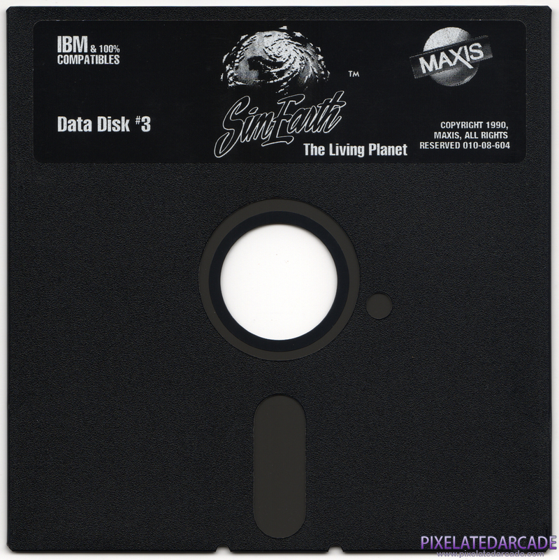 SimEarth: The Living Planet Cover Art: Disk 4 of 4