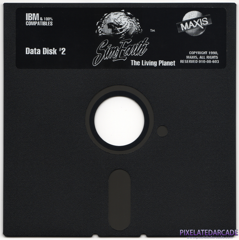 SimEarth: The Living Planet Cover Art: Disk 3 of 4