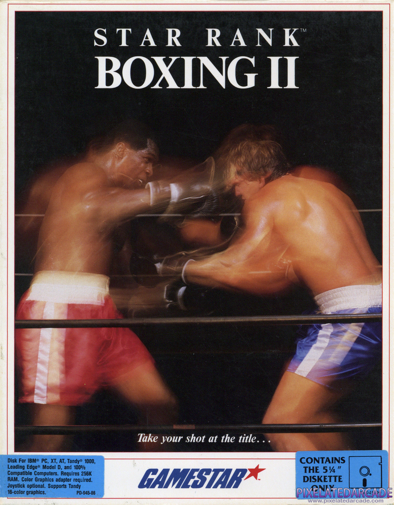 Star Rank Boxing II Cover Art: Star Rank Boxing II Cover Art: