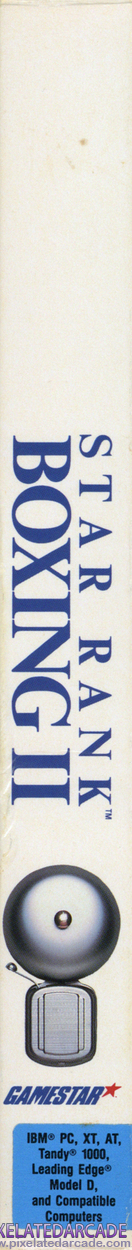 Star Rank Boxing II Cover Art: Left Spine Star Rank Boxing II Cover Art: Left Spine