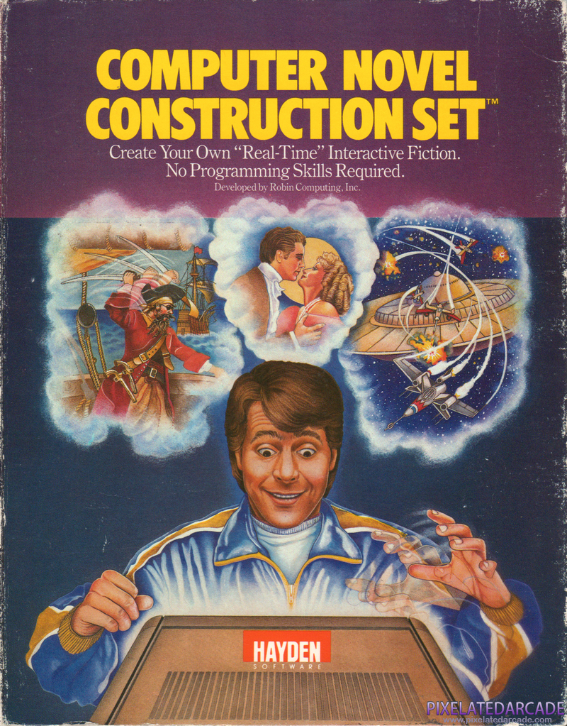 Computer Novel Construction Set Cover Art: Computer Novel Construction Set Cover Art: