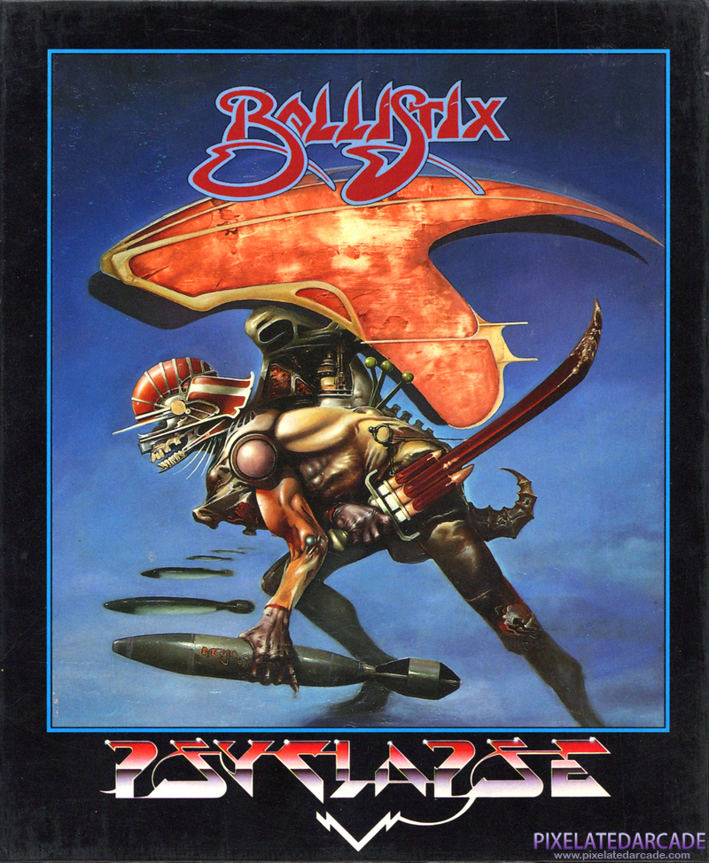 Ballistix Cover Art: Ballistix Cover Art: