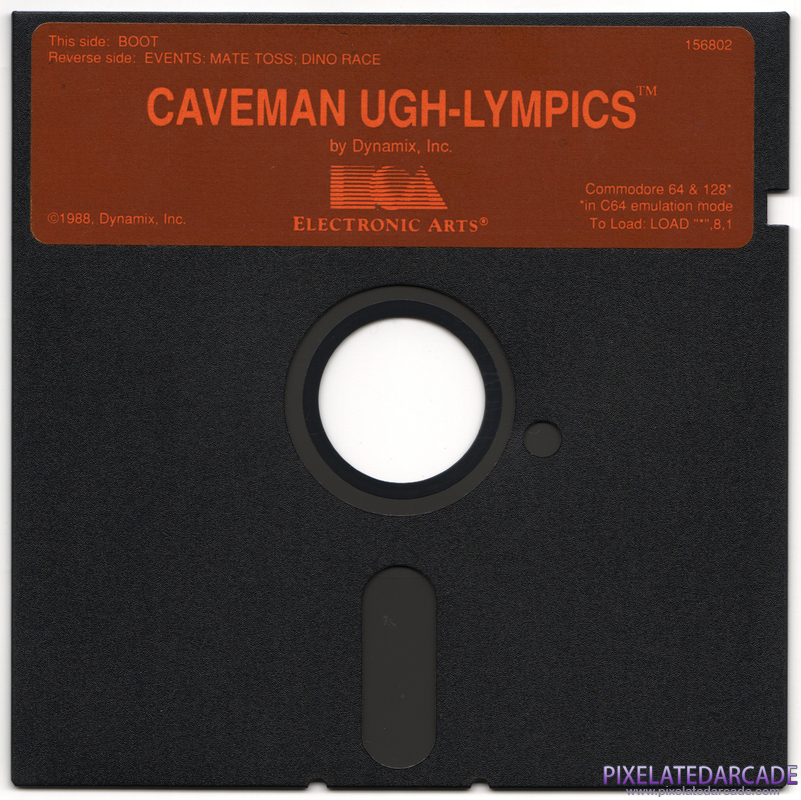 Caveman Ugh-Lympics Cover Art: Disk 1 of 2 Caveman Ugh-Lympics Cover Art: Disk 1 of 2