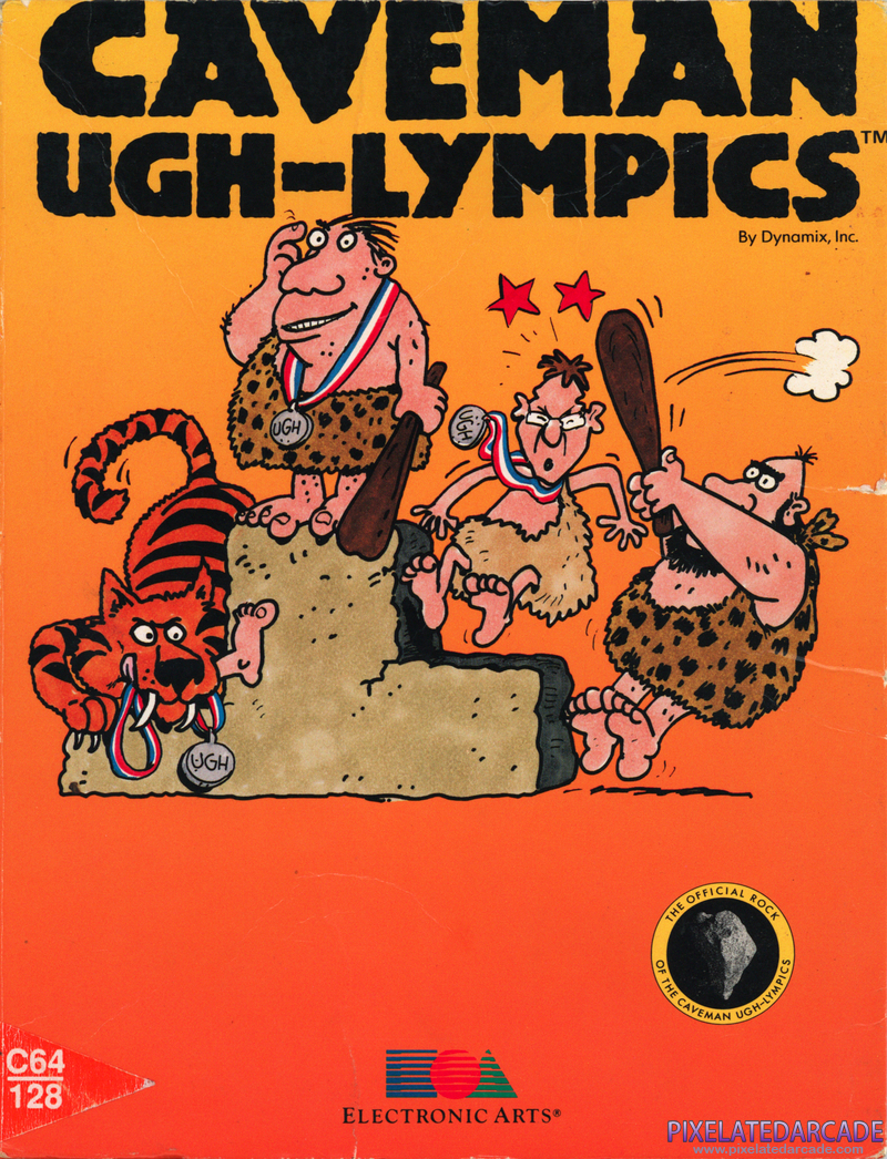 Caveman Ugh-Lympics Cover Art: Caveman Ugh-Lympics Cover Art: