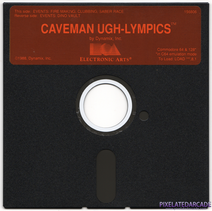 Caveman Ugh-Lympics Cover Art: Disk 2 of 2 Caveman Ugh-Lympics Cover Art: Disk 2 of 2