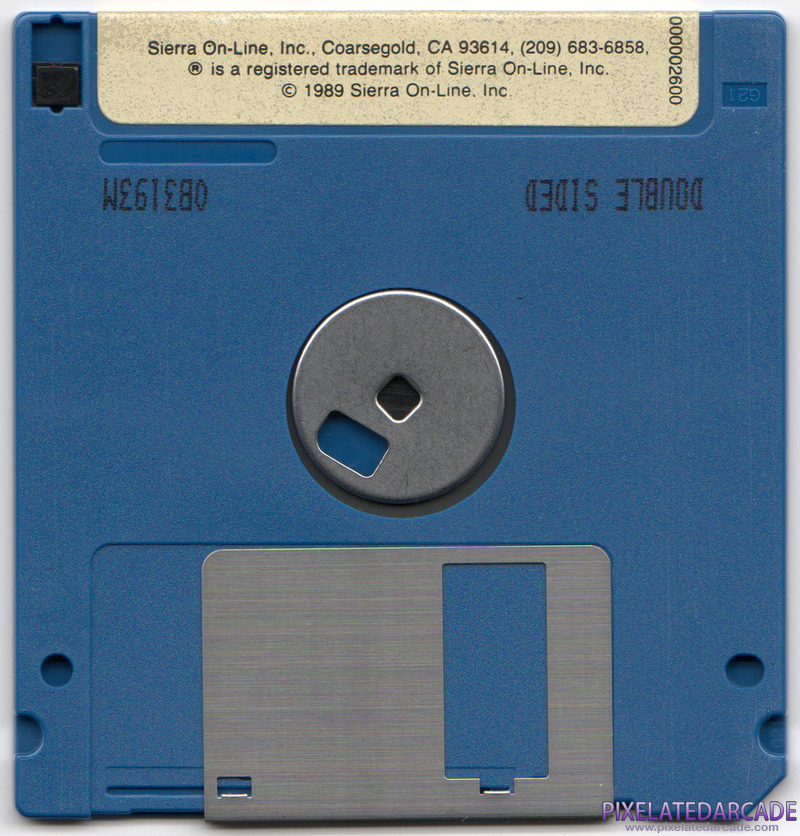 Hero's Quest: So You Want To Be A Hero Cover Art: Disk 1 of 4 - Back