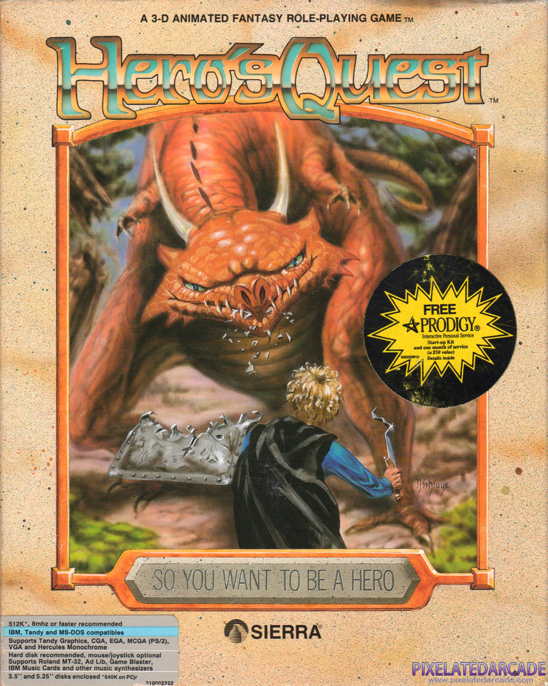 Hero's Quest: So You Want To Be A Hero Cover Art: Hero's Quest: So You Want To Be A Hero Cover Art: