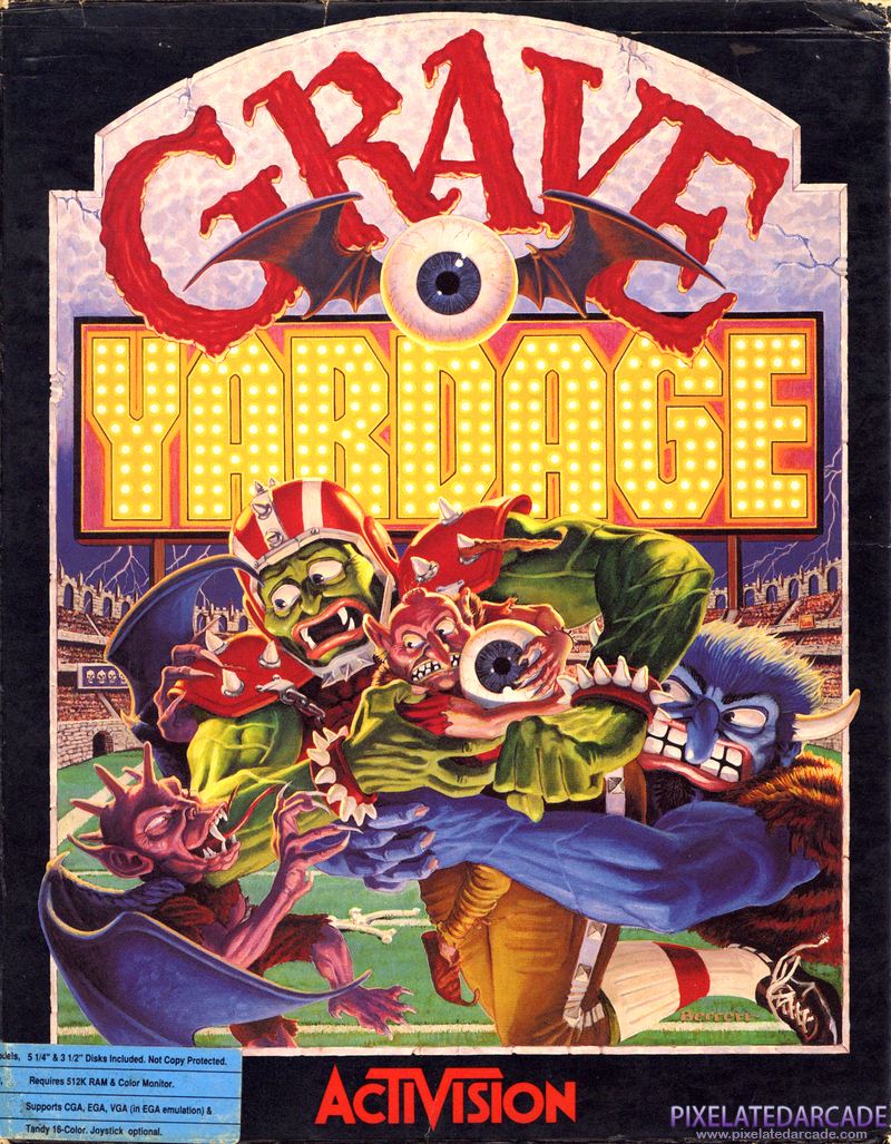 Grave Yardage Cover Art: Grave Yardage Cover Art: