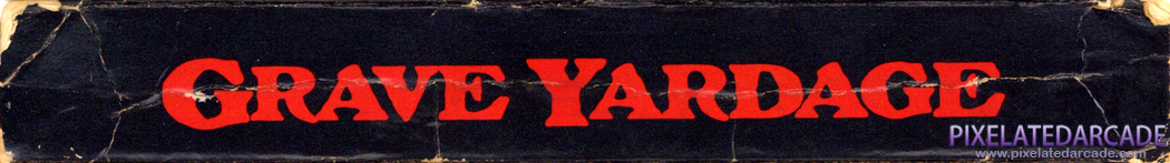 Grave Yardage Cover Art: Top Spine Grave Yardage Cover Art: Top Spine