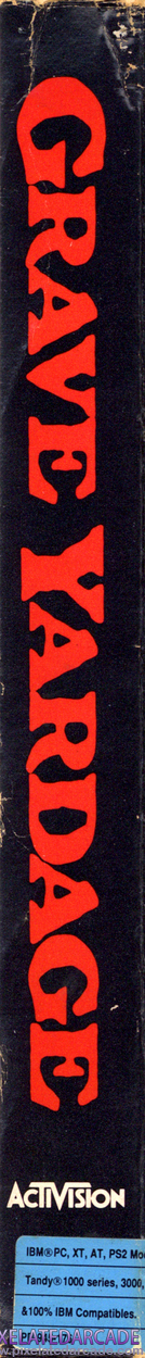 Grave Yardage Cover Art: Left Spine Grave Yardage Cover Art: Left Spine