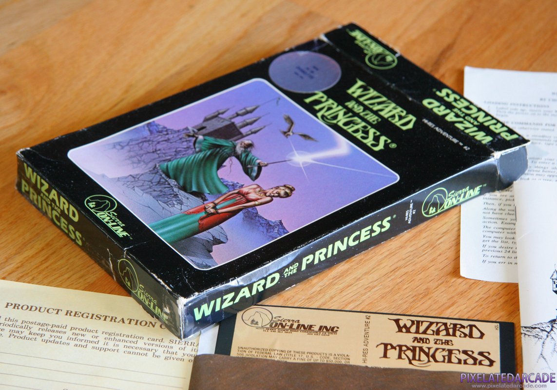 Hi-Res Adventure #2: The Wizard and the Princess Cover Art: 
