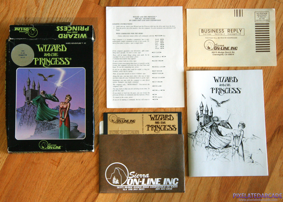 Hi-Res Adventure #2: The Wizard and the Princess Cover Art: 