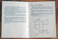 Photo - Part of the instruction manual