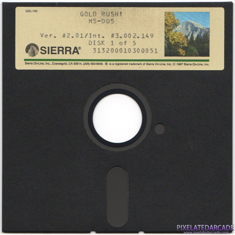 Gold Rush! Cover Art: Disk 1 of 5