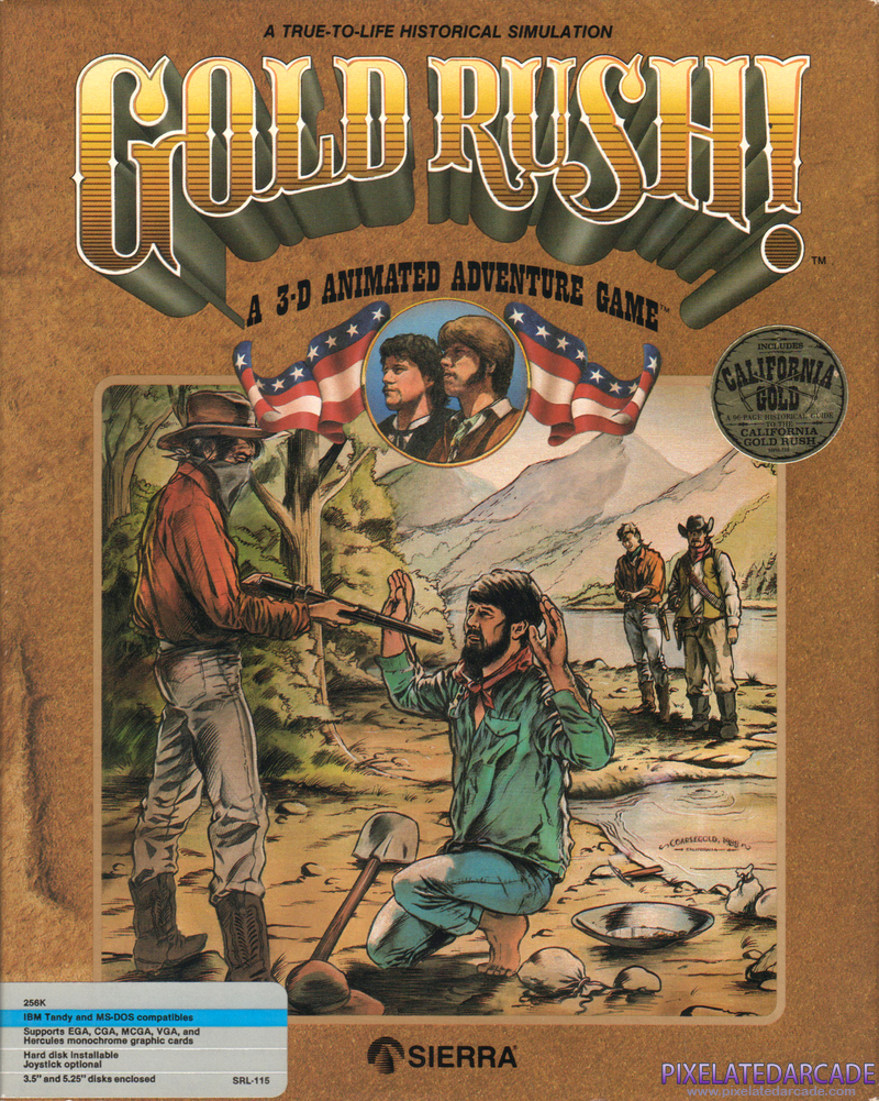 Gold Rush! Cover Art: Gold Rush! Cover Art: