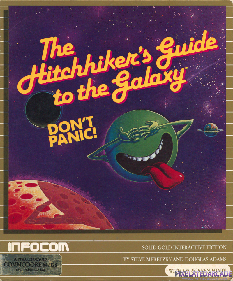 Hitchhiker's Guide to the Galaxy, The Cover Art: Hitchhiker's Guide to the Galaxy, The Cover Art: