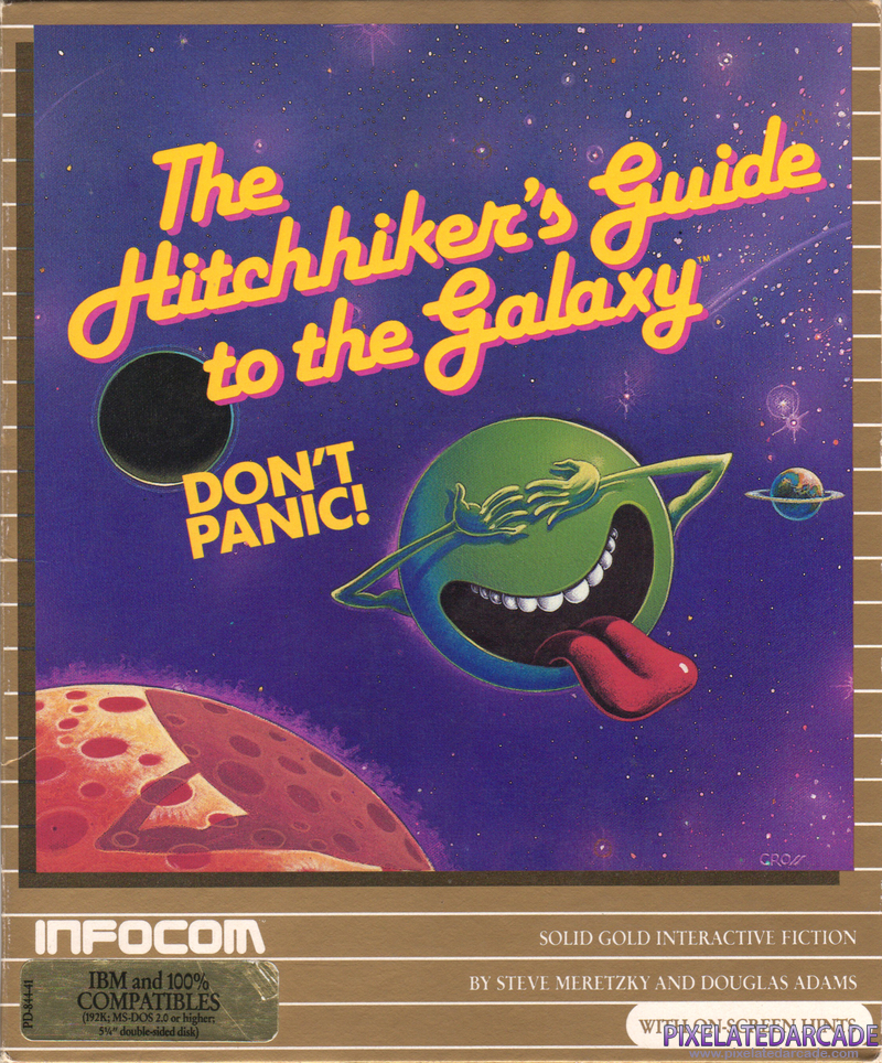 Hitchhiker's Guide to the Galaxy, The Cover Art: Hitchhiker's Guide to the Galaxy, The Cover Art: