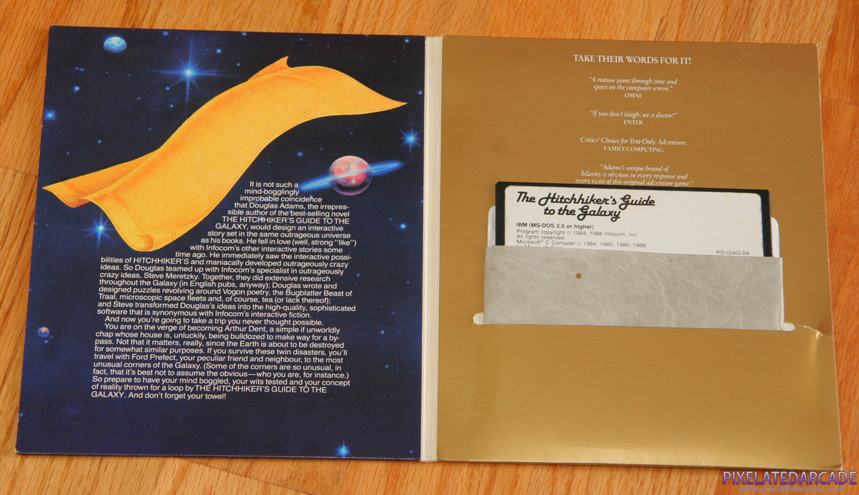 Hitchhiker's Guide to the Galaxy, The Cover Art: Hitchhiker's Guide to the Galaxy, The Cover Art: