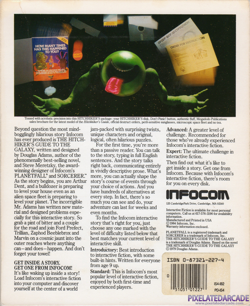 Hitchhiker's Guide to the Galaxy, The Cover Art: Hitchhiker's Guide to the Galaxy, The Cover Art: