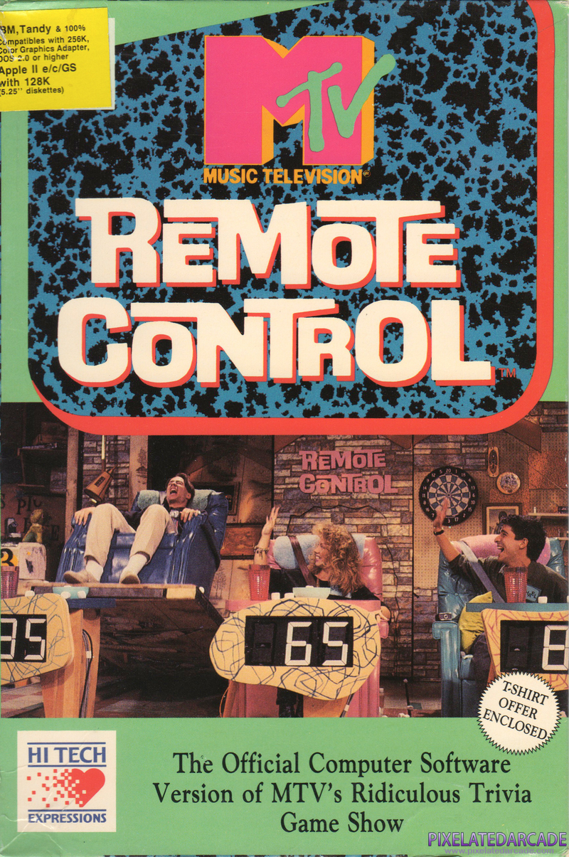 Remote Control Cover Art: 