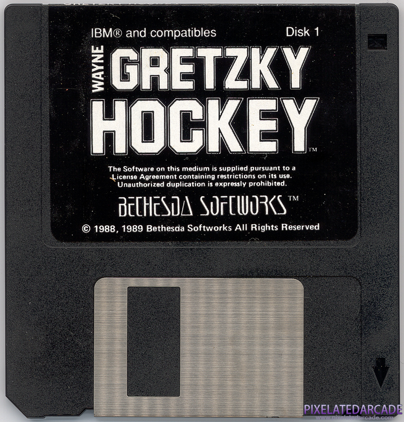Wayne Gretzky Hockey Cover Art: 