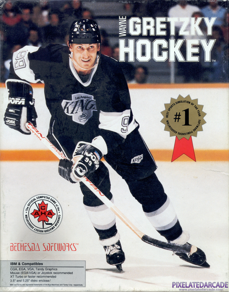 Wayne Gretzky Hockey Cover Art: Wayne Gretzky Hockey Cover Art: