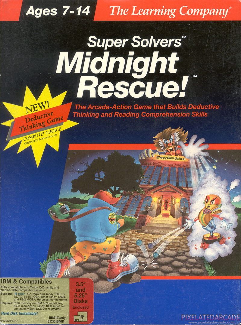 Super Solvers: Midnight Rescue! Cover Art: Super Solvers: Midnight Rescue! Cover Art: