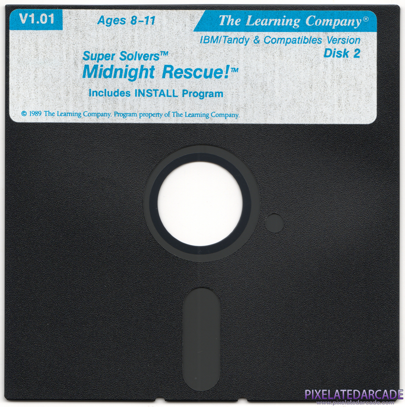 Super Solvers: Midnight Rescue! Cover Art: Disk 2 of 2