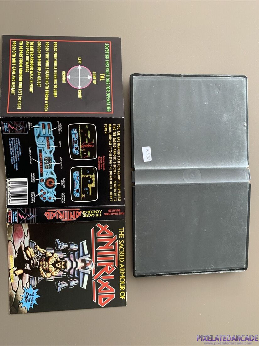 Game References Photo: Amstrad UK disk version