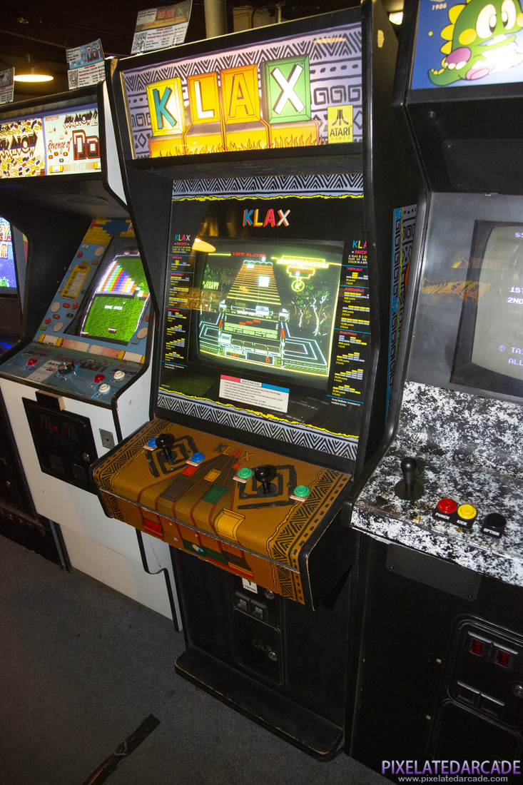 Klax Photo: Klax arcade cabinet