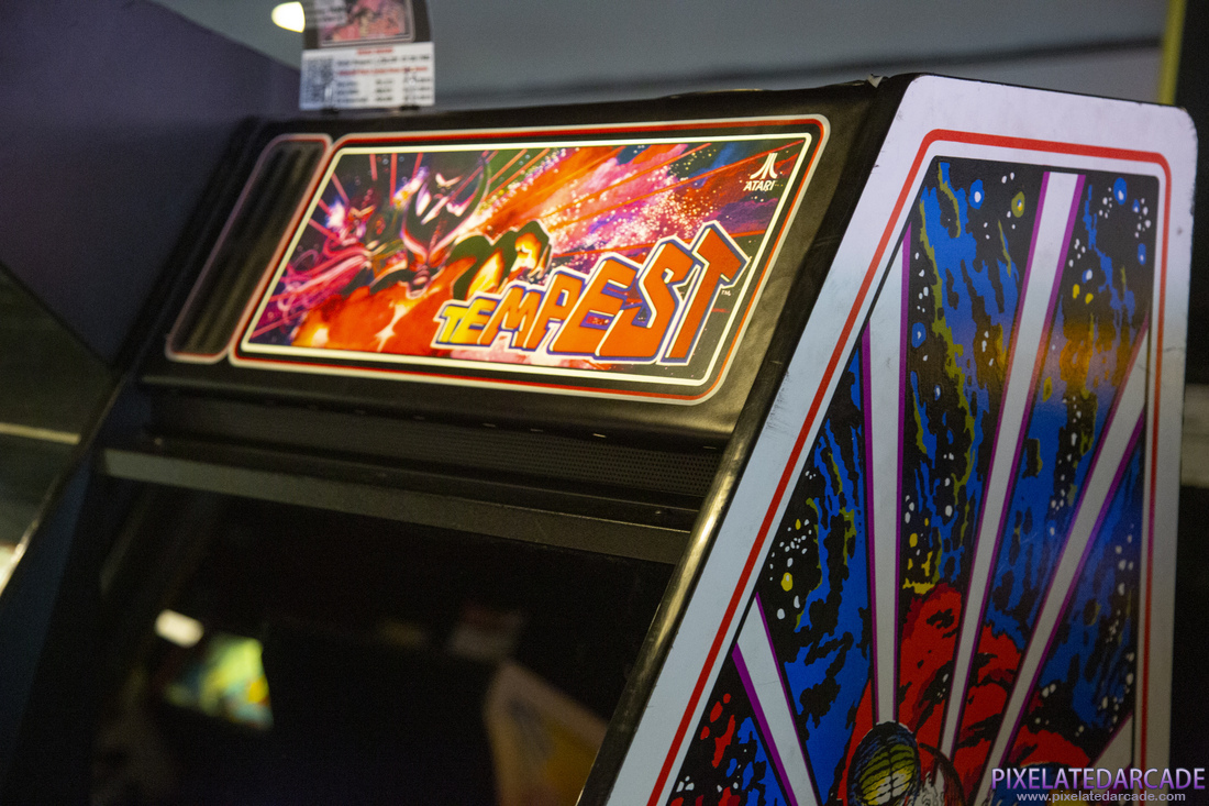 Tempest Photo: Tempest arcade cabinet - Marquee
