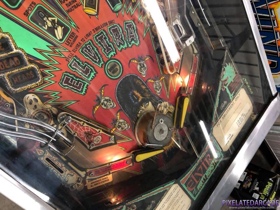 Elvira and the Party Monsters Photo: Lower playfield