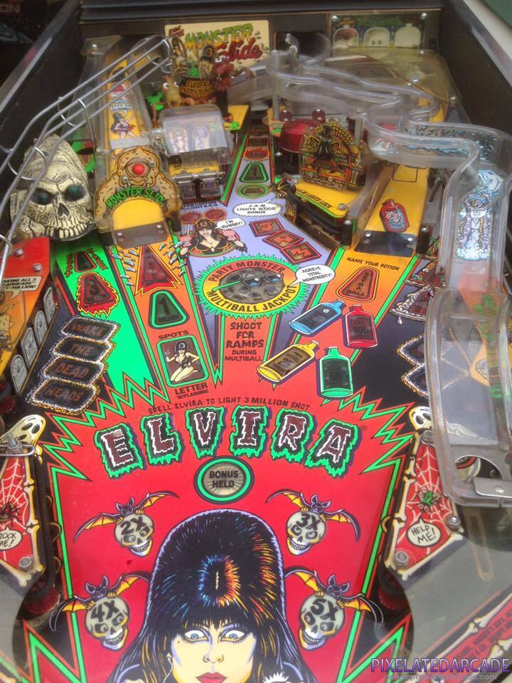 Elvira and the Party Monsters Photo: Playfield detail
