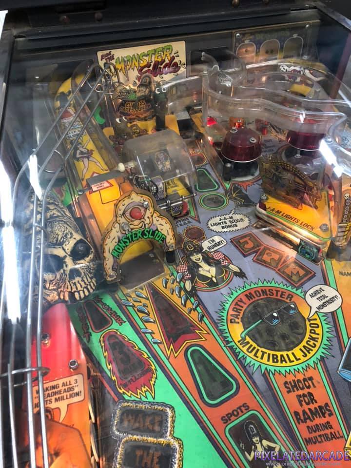 Elvira and the Party Monsters Photo: Upper playfield