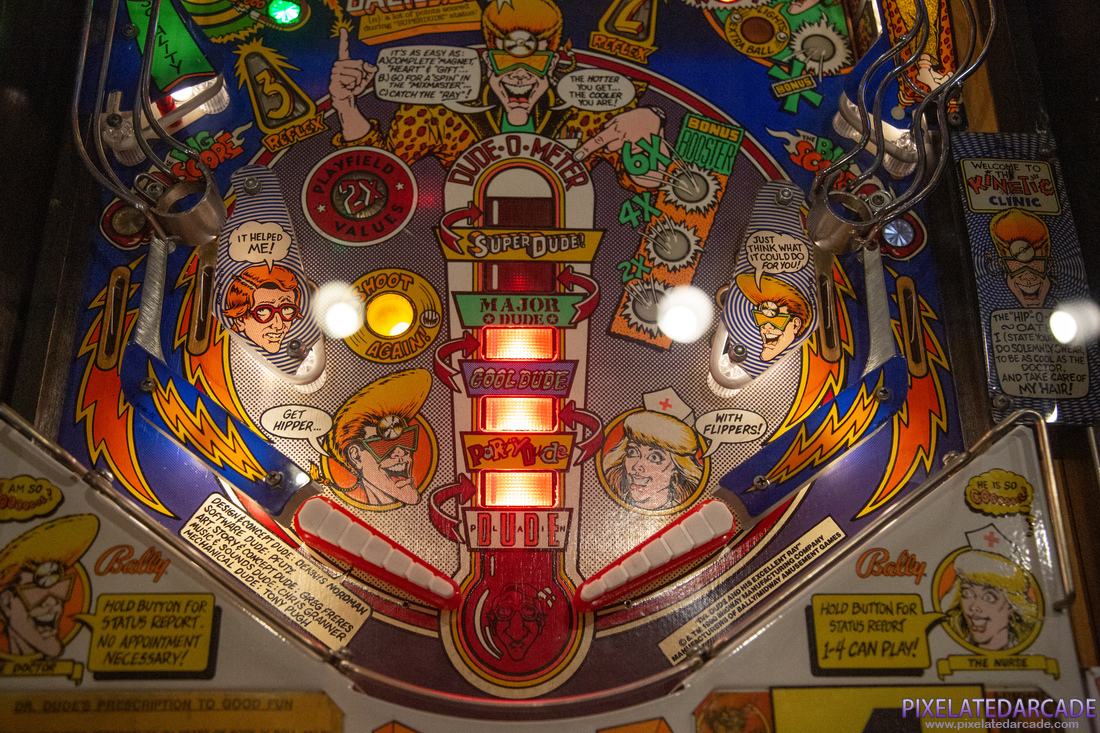 Dr. Dude and His Excellent Ray Photo: Dr. Dude and His Excellent Ray - Lower playfield