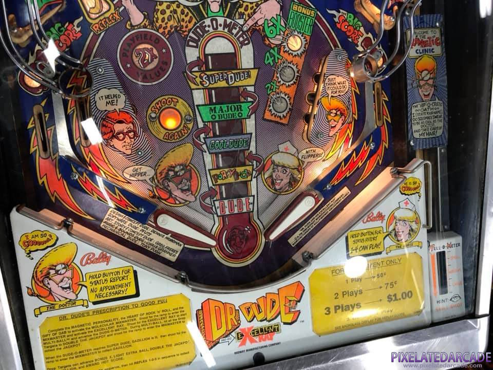 Dr. Dude and His Excellent Ray Photo: Lower playfield