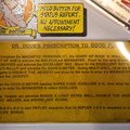 Dr. Dude and His Excellent Ray - Instruction card