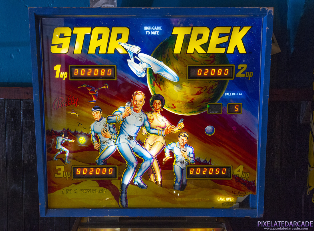 Star Trek Photo: Star Trek backglass
