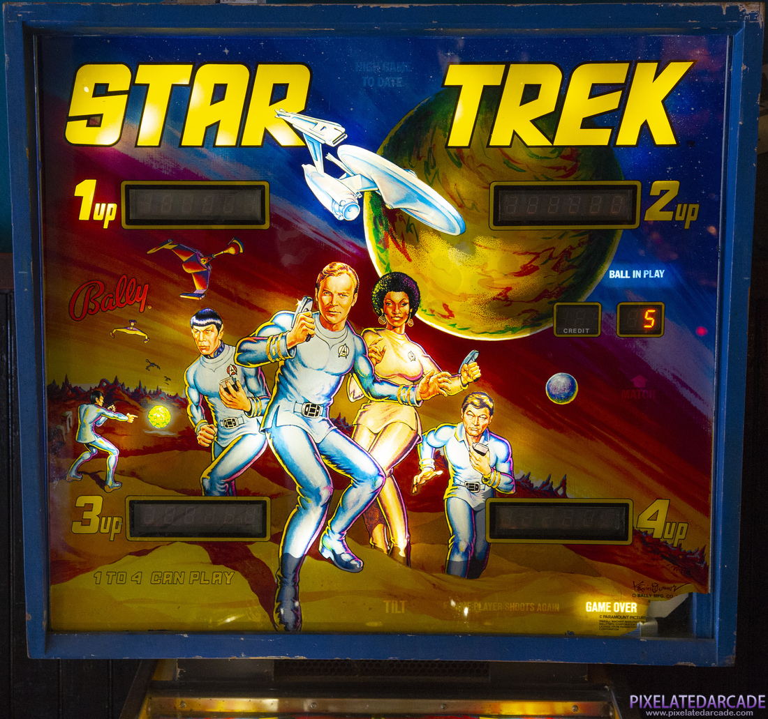 Star Trek Photo: Backglass