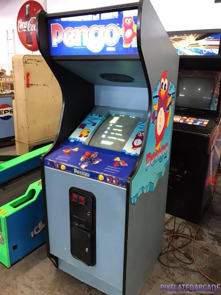 Pengo Photo: Pengo arcade cabinet