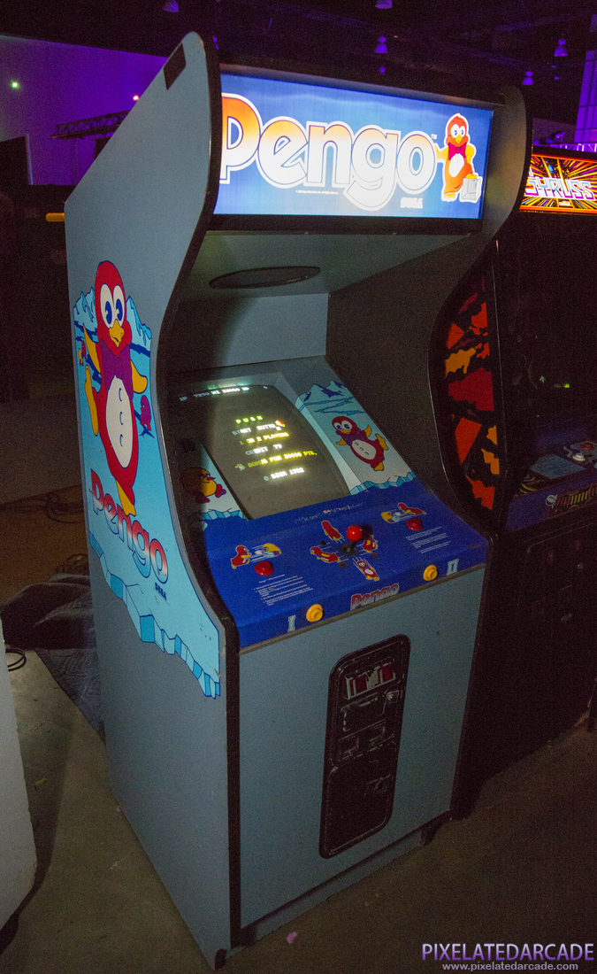 Pengo Photo: Pengo arcade cabinet