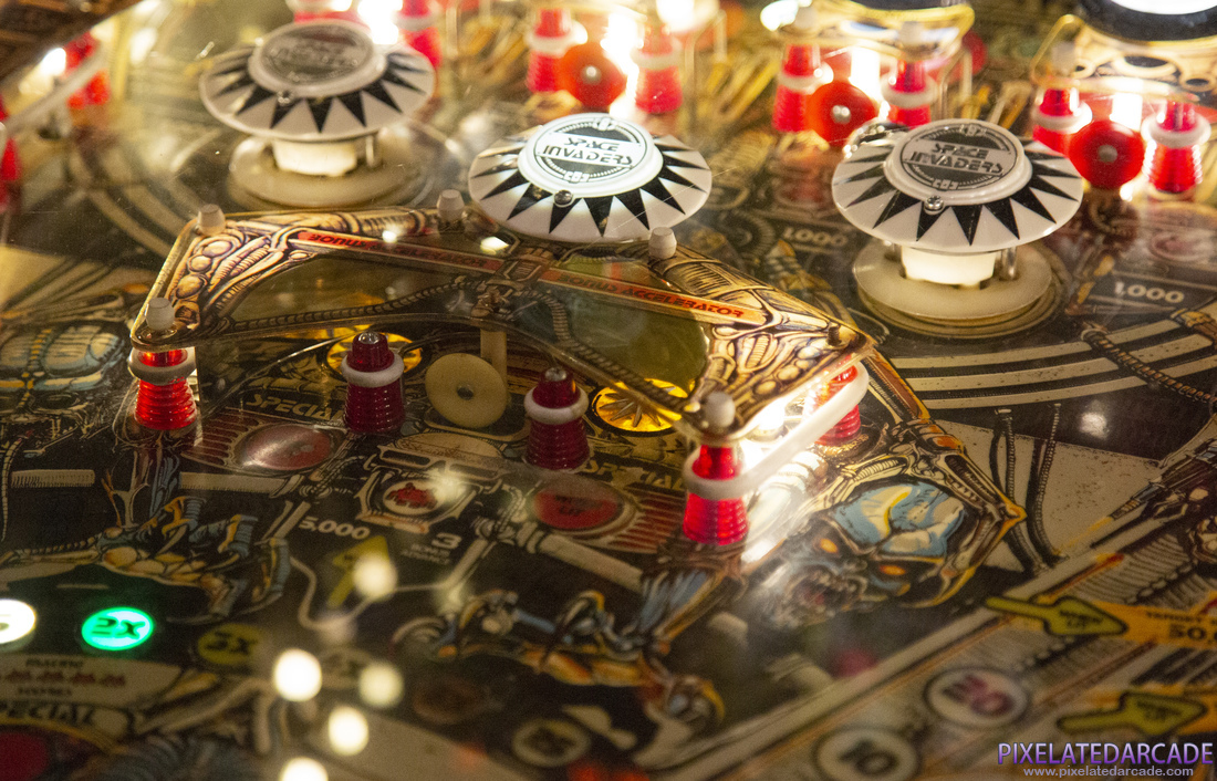Space Invaders Photo: Playfield detail